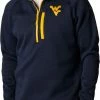 Wholesale 🛒 Columbia Men's West Virginia Mountaineers Blue Canyon Point Half-Zip Pullover Fleece Jacket 🎉 -Cheap Warm jacket Shop unnamed file 4745