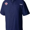 Best Pirce 👍 Columbia Men's Ole Miss Rebels 2022 NCAA ⚾ Baseball Men's College World Series Champions Tamiami Button Down 👚 Shirt 👏 -Cheap Warm jacket Shop unnamed file 4763