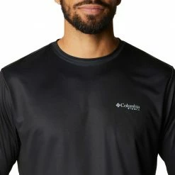 Flash Sale 👍 Columbia Columbus Men's PHG Terminal Shot Game Flag Long Sleeve T-Shirt Boulder/buffalo Game Flag ✔️ -Cheap Warm jacket Shop unnamed file 4775