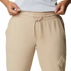 Budget 👍 Columbia Women's Logo Fleece Joggers Ancient Fossil ✨ -Cheap Warm jacket Shop unnamed file 508