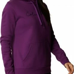 Brand new 🔔 Columbia Women's Trek Graphic Hoodie Plum/script Logo 🔔 -Cheap Warm jacket Shop unnamed file 553