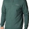 Budget 🔥 Columbia Men's Hart Mountain II Half Zip Jacket Spruce Heather 🎉 -Cheap Warm jacket Shop unnamed file 58
