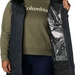 Cheapest ⭐ Columbia Women's Heavenly Long Vest Black 😍 -Cheap Warm jacket Shop unnamed file 631