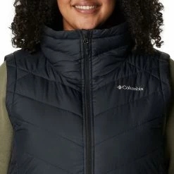 Cheapest ⭐ Columbia Women's Heavenly Long Vest Black 😍 -Cheap Warm jacket Shop unnamed file 632