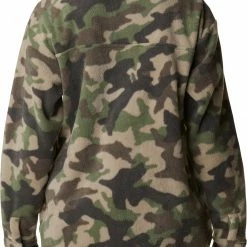 Best Sale 🔔 Columbia Women's Benton Springs 👚 Shirt Jacket Cypress Trad Camo 🎁 -Cheap Warm jacket Shop unnamed file 640