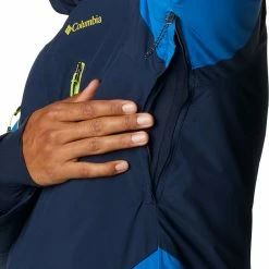 Flash Sale ✔️ Columbia Men's Aerial Ascender Jacket Cllgte Nvy/brght Indgo 💯 -Cheap Warm jacket Shop unnamed file 668