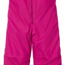 Hot Sale 😍 Columbia Girls' Snowlope II Bib Wild Fuchsia 😀