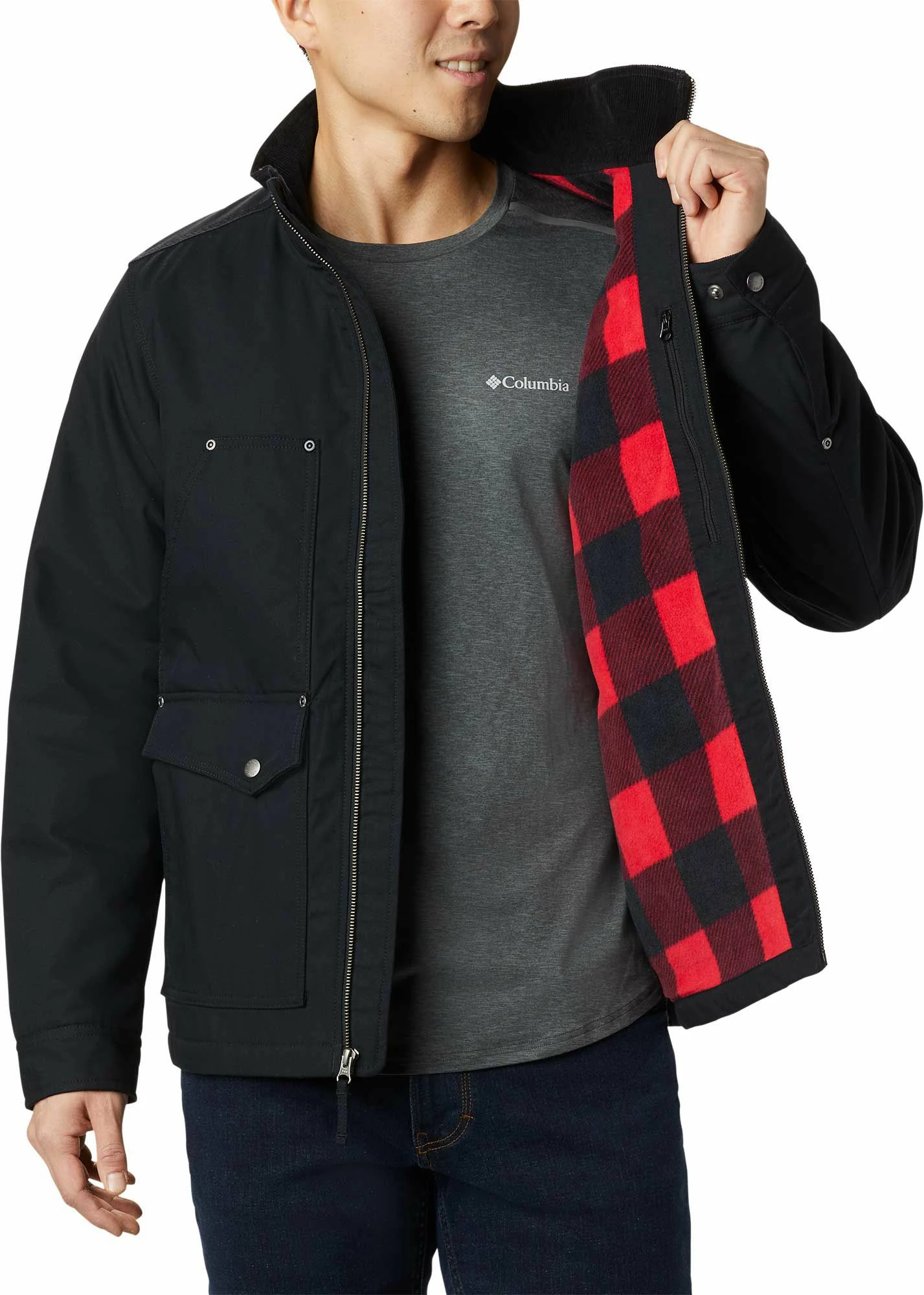 Best deal π₯° Columbia Men's Loma Vista Insulated Jacket Black/mountain Red π 4 Best deal π₯° Columbia Men's Loma Vista Insulated Jacket Black/mountain Red π - Image 2