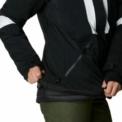 Flash Sale 🎉 Columbia Women's Forbidden Peak Interchange Jacket Black/white ✨ -Cheap Warm jacket Shop unnamed file 736
