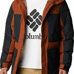 Best Sale 🤩 Columbia Men's Marquam Peak Fusion Parka Dark Amber 🤩