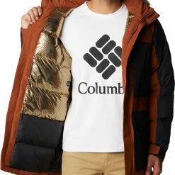 Best Sale 🤩 Columbia Men's Marquam Peak Fusion Parka Dark Amber 🤩 -Cheap Warm jacket Shop unnamed file 741