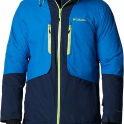 Best Sale 🔥 Columbia Men's Aerial Ascender Interchange Jacket Cllgte Nvy/brght Indgo ✨