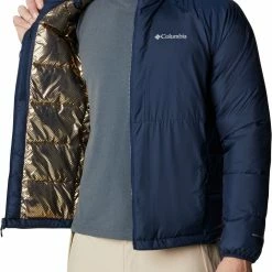 Best Sale 🔥 Columbia Men's Aerial Ascender Interchange Jacket Cllgte Nvy/brght Indgo ✨ -Cheap Warm jacket Shop unnamed file 752