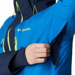 Best Sale 🔥 Columbia Men's Aerial Ascender Interchange Jacket Cllgte Nvy/brght Indgo ✨ -Cheap Warm jacket Shop unnamed file 755
