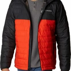 Top 10 π₯ Columbia Men's Powder Lite Hooded Jacket Red Quartz/shark π