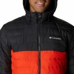 Top 10 🔥 Columbia Men's Powder Lite Hooded Jacket Red Quartz/shark 👏 -Cheap Warm jacket Shop unnamed file 771