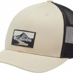 Brand new 🔔 Columbia Unisex Mesh Snap Back Hat For Men Delta/shark/mt Hood Circ 🎁
