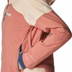 Promo 👏 Columbia Women's Powderkeg III Down Jacket Dark Coral/peach Blossom ✔️ -Cheap Warm jacket Shop unnamed file 832