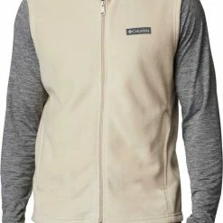 Discount ⌛ Columbia Men's Steens Mountain Fleece Vest Grill/black 😉