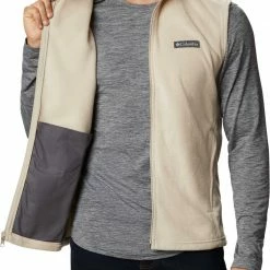 Discount ⌛ Columbia Men's Steens Mountain Fleece Vest Grill/black 😉 -Cheap Warm jacket Shop unnamed file 916