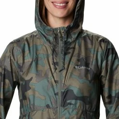 Discount ✨ Columbia Women's Flash Forward Windbreaker Jacket Cypress Trad Camo Print ✨ -Cheap Warm jacket Shop unnamed file 982